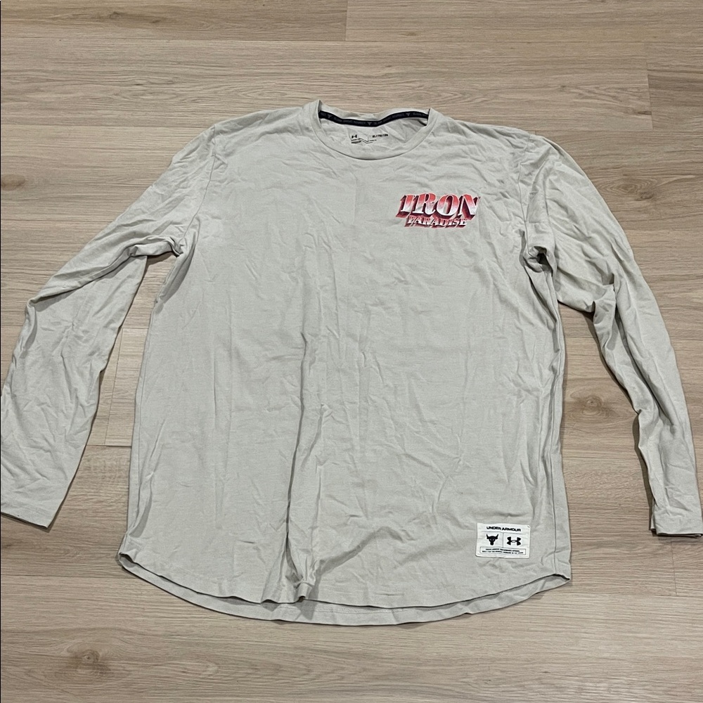 Under Armour Men's Gray Long Sleeve Tee